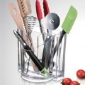 LUX Acrylic Utensil Holder/Flatware Caddy